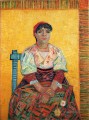 Frau Agostina Segatori Vincent van Gogh Italienische